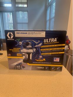 Graco Ultra Cordless Airless Spray Gun With 2 batteries and Charger
