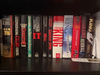Stephen King Hardcover Book Collection (12 Books)