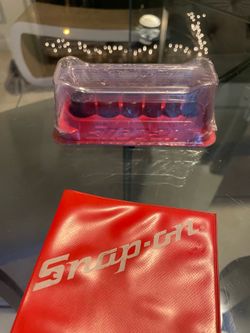 New snap on 1/4 standard impact socket set