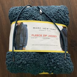 Marc New York NEW! Fleece Zip Jacket Size S 