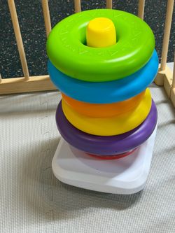 Ring stacker toy