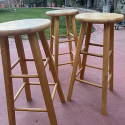 Wooden Stool’s - 4 Available