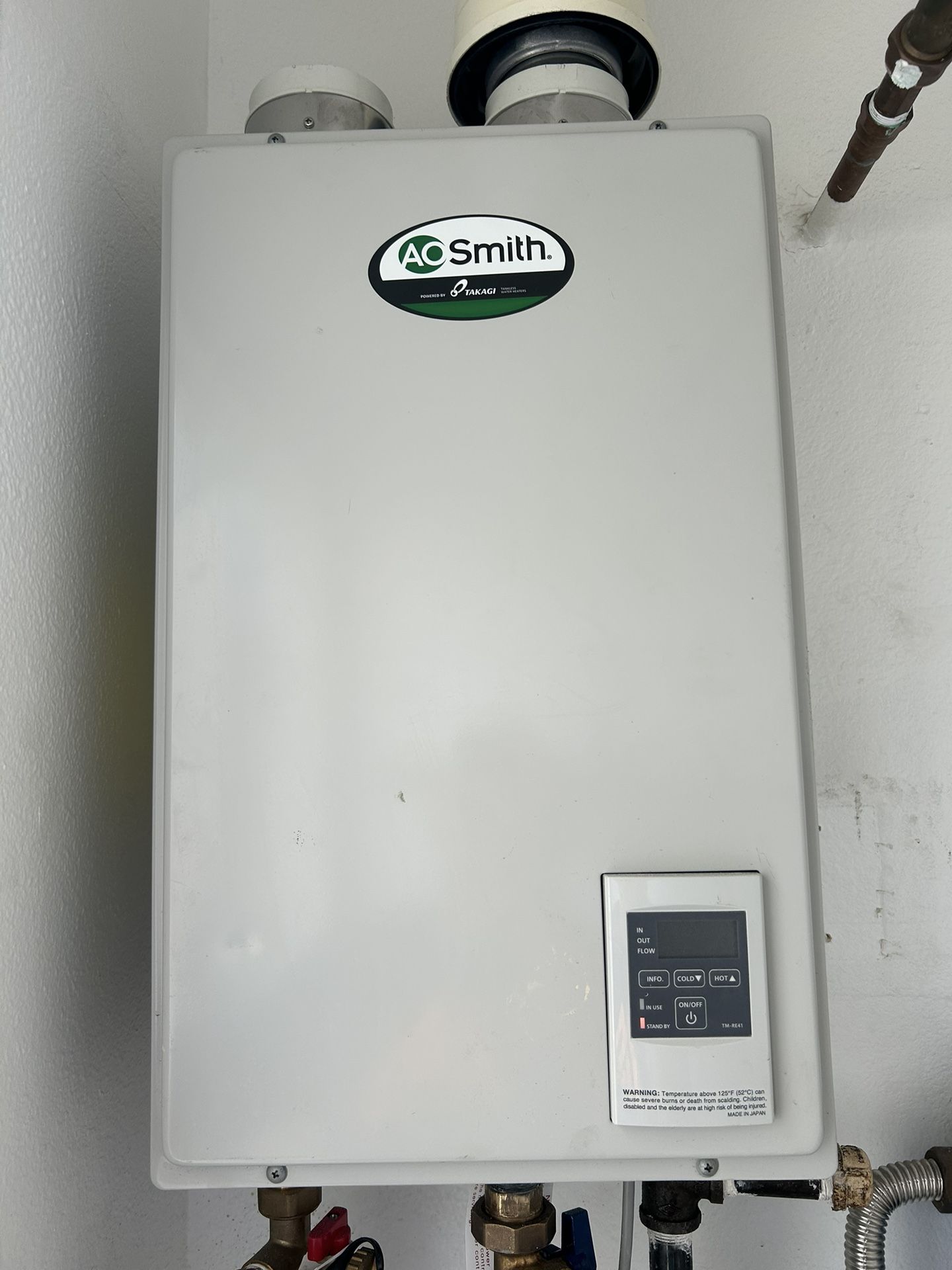 Smith 120,000 BTU Condensing Indoor Tankless Water heater