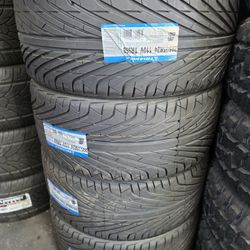 295-35- R 24 SET OF 4 NE WHITH INSTALLATION AND BALANCING