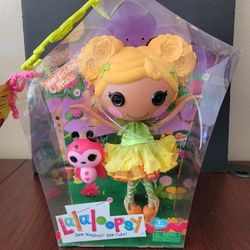 NIB - LALALOOPSY " Mari Golder Petals " Doll