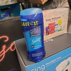 2 Pack Secret Deodorant 2.6 Oz Each