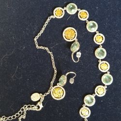 Lovely Green/yellow Set. 