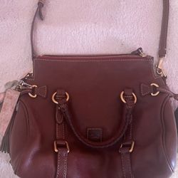 Luxury Dooney & Bourke Caramel Satchel/messenger bag