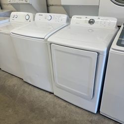 Used Samsung Washer And Gas Dryer Top Load Agitator 