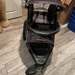 Stroller For Sale  Black And Grey 