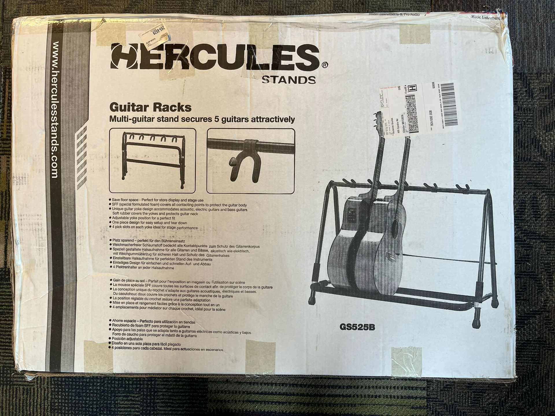 Hercules 5 Guitar Stand Model GS525B