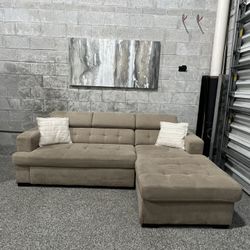 Beige Sofa Bed 