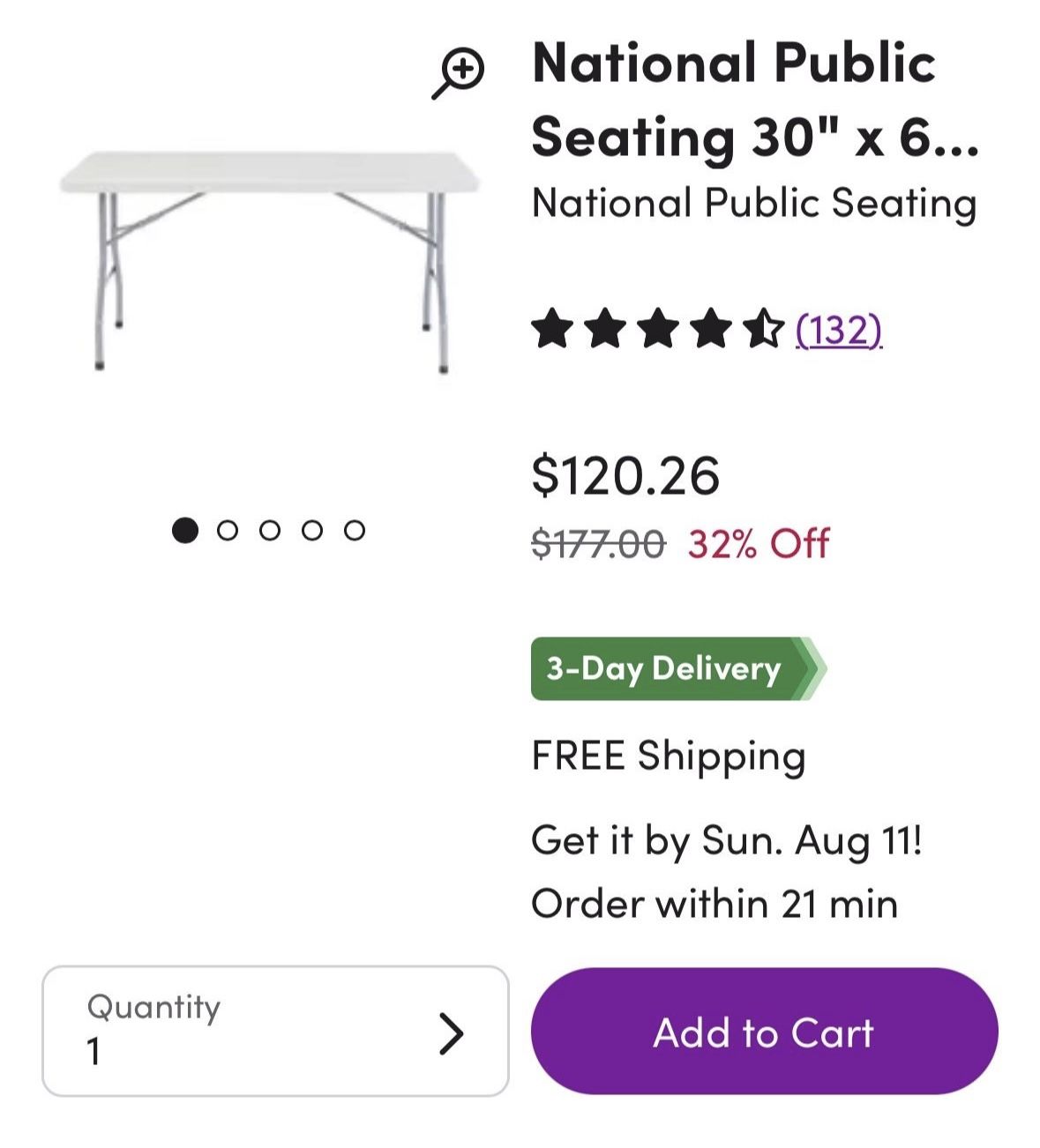 Brand New Tables