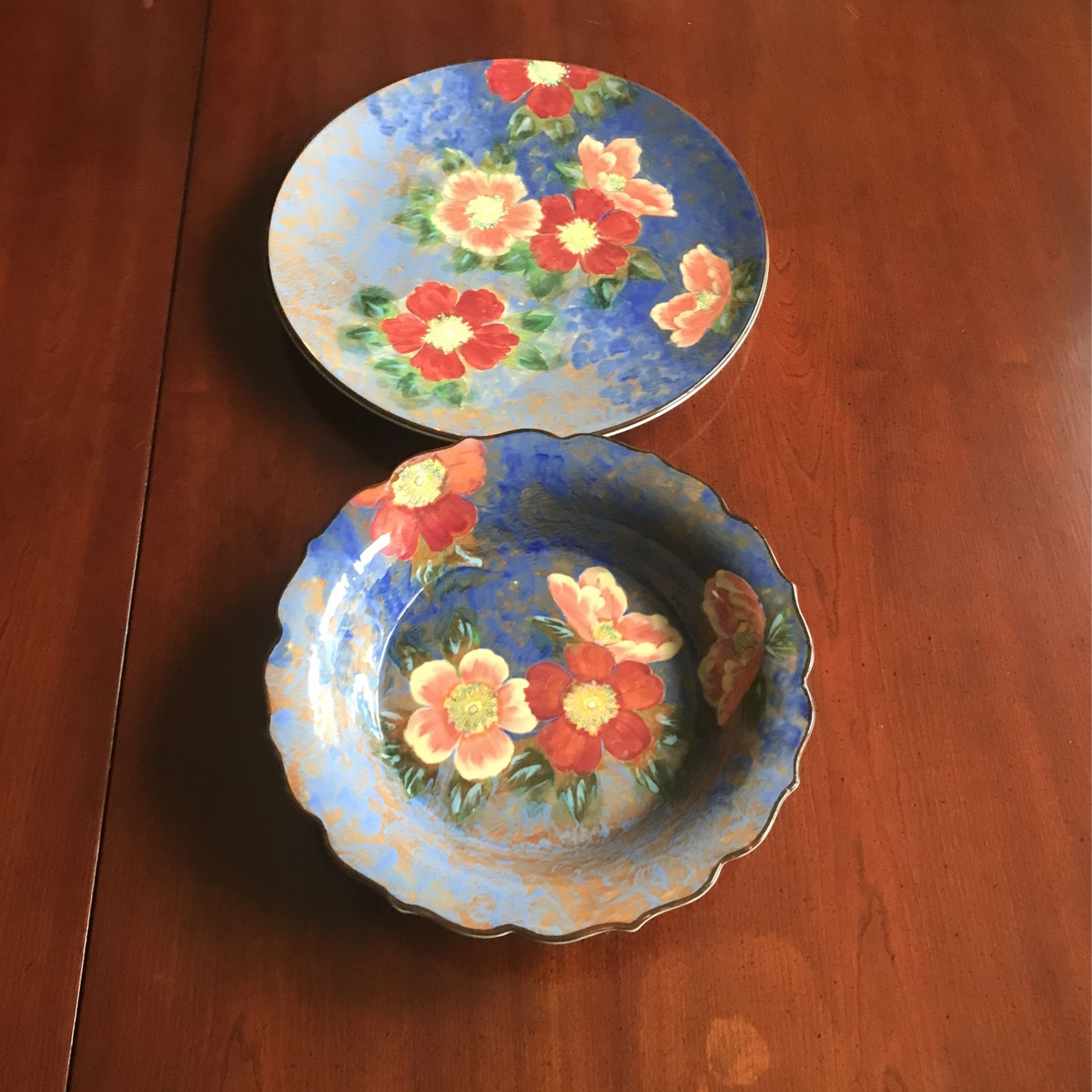 Royal Doulton Plate And Bowl Set