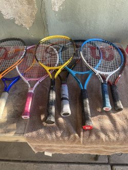 Semi New Tennis Rackets 20 Each
