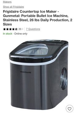 Frigidaire ice maker