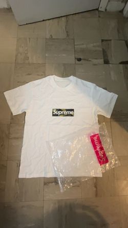 Supreme camo box logo shirt