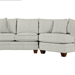 Forest Hill 2-Piece Right-hand Cuddler Sectional Sofa
