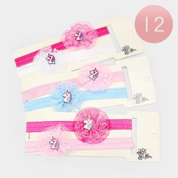 Unicorn Mesh Stretchy Headband….New