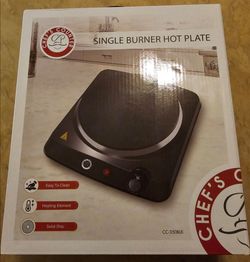 Chefs Counter Single Burner Hot Plate