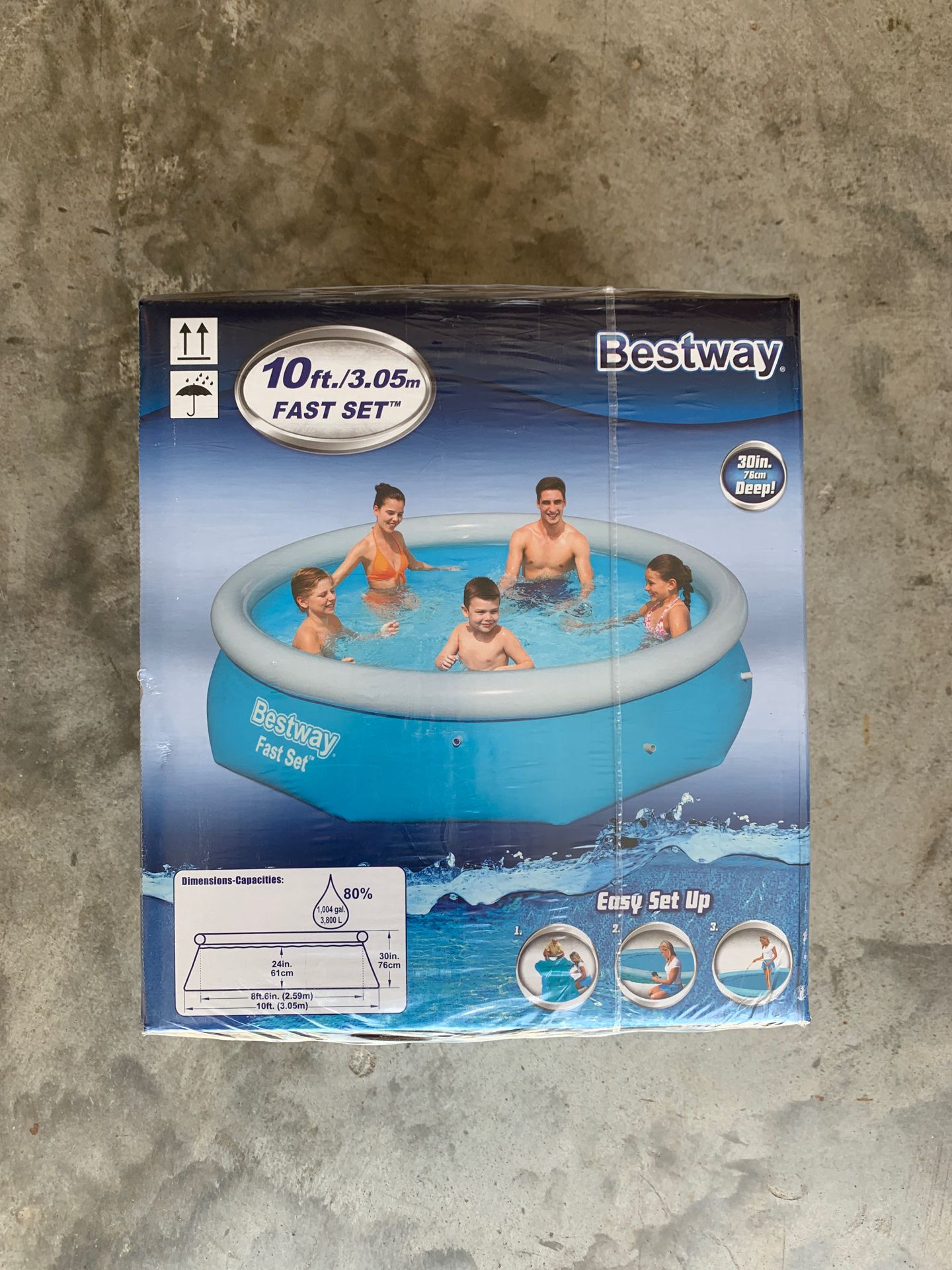 Bestway 10ft x 30in Fast Set (pump not included)