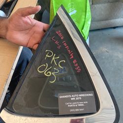 Infinity EX35 Quarter Glass $50