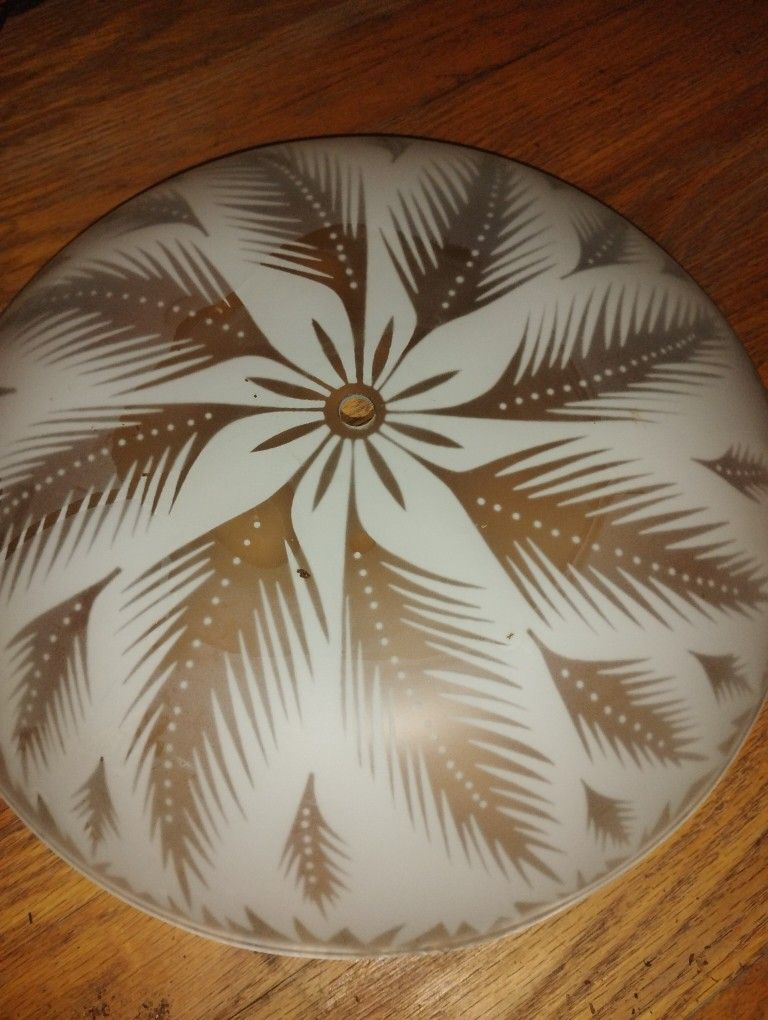 Vintage Sunkist Light Fixture