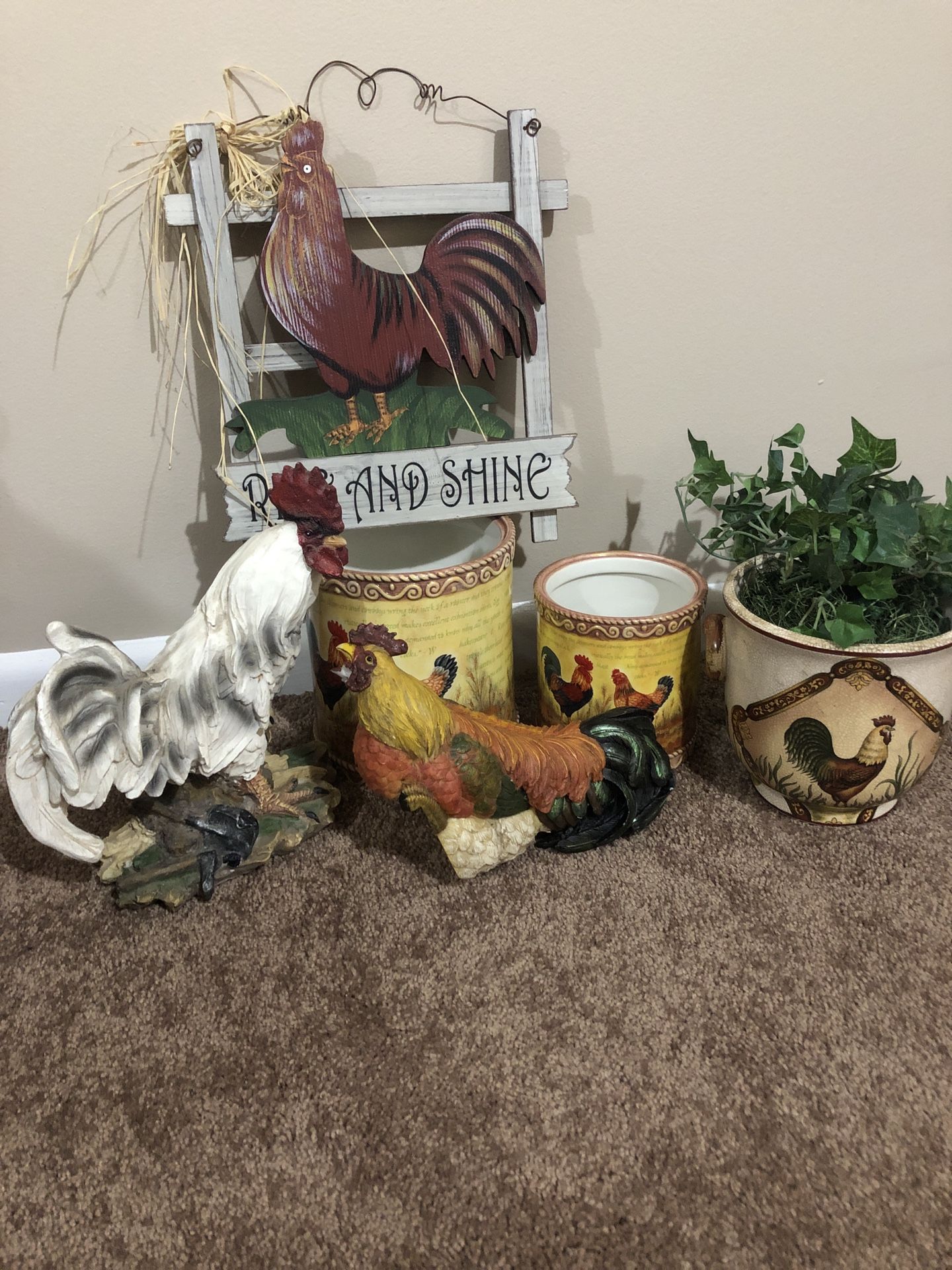 Rooster kitchen decor