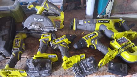 6 piece ryobi set