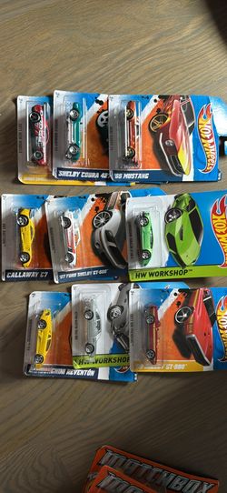 Hot wheels die cast cars