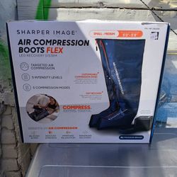 Sharper Image Air Compression Boots Flex Leg Recovery System