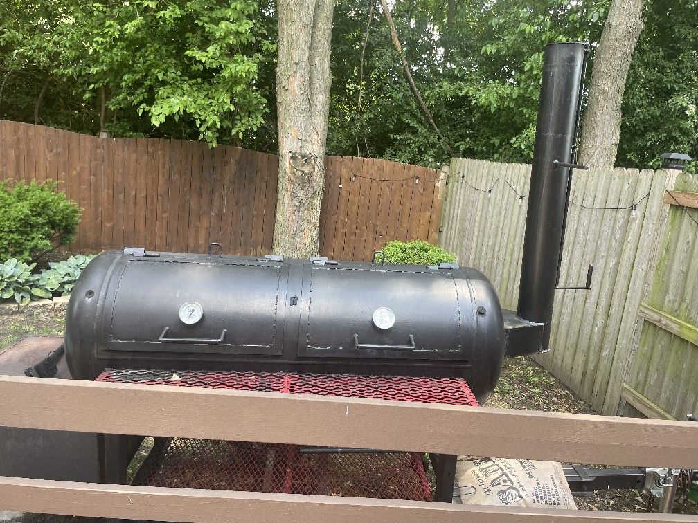 Pull Behind Trailer Offset Bbq Smoker $3000obo