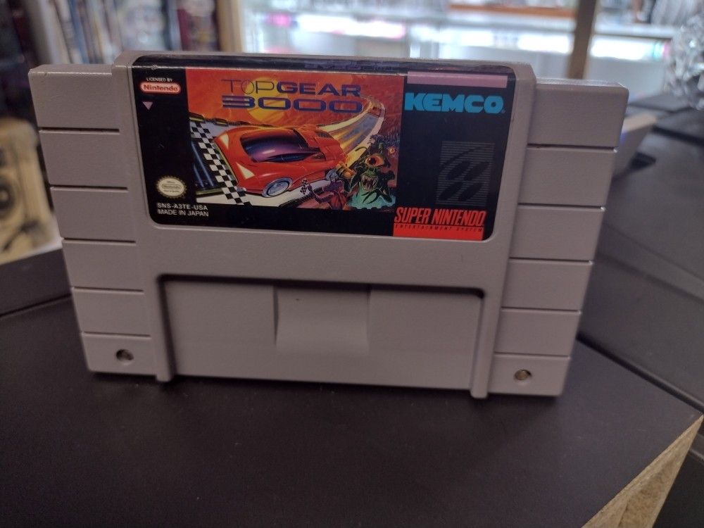 Top Gear 3000 Snes Game