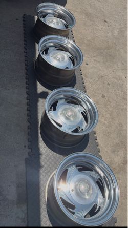 Center Line chrome baby billets 5x5lug wheel rims obo