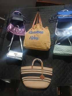 TOTE & CARRY PURSES AND HANDBAGS $10 EACH OR 2 FOR $15