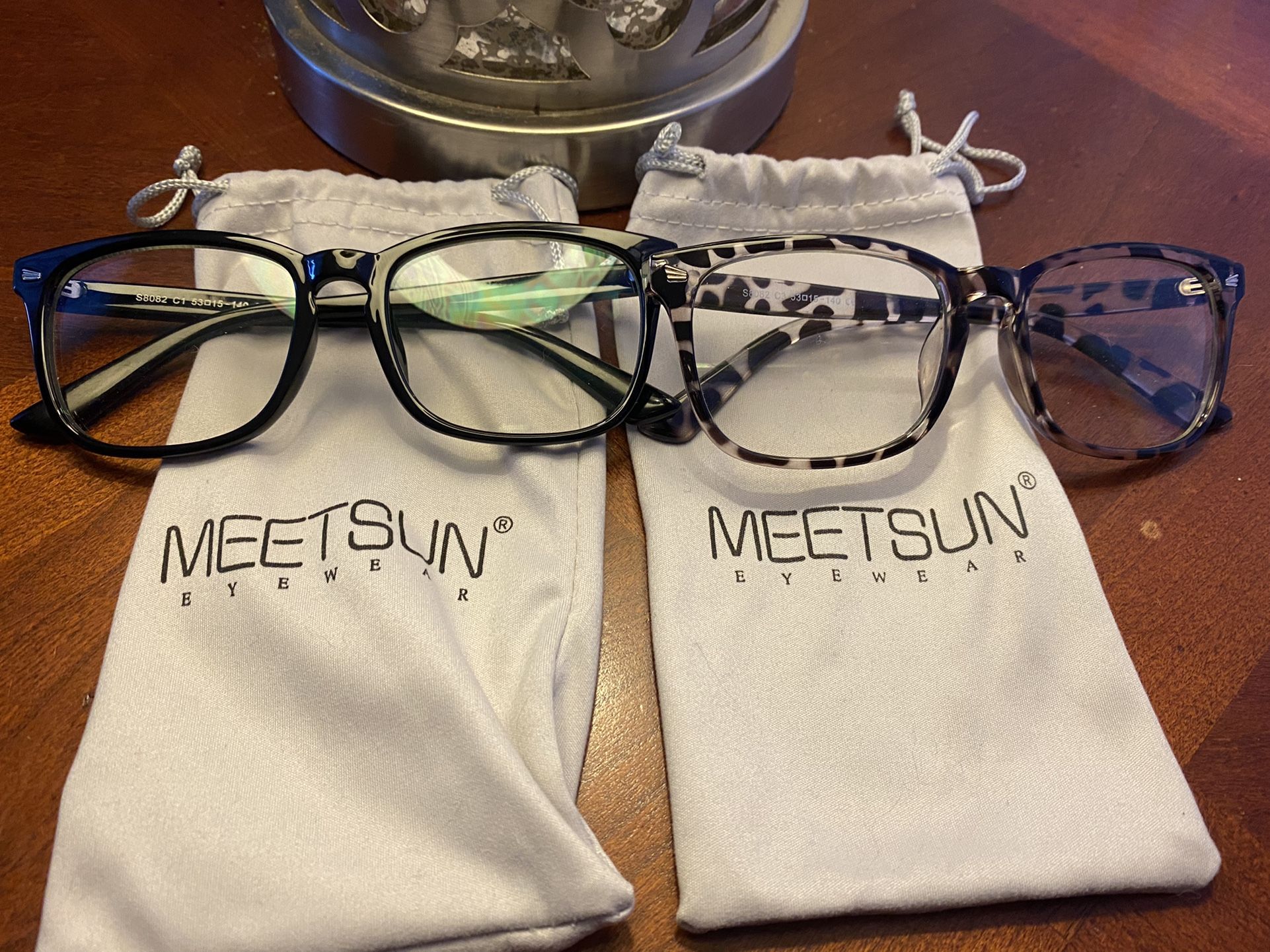 MEETSUN Blue Light Blocking Glasses-Anti Eye Strain/Headache