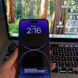 Unlocked iPhone 14 Pro Max Face ID No Work
