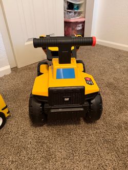 Ride-on dump track