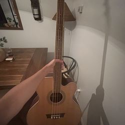 Dean 4 Strong Electric Acoustic Bass Guitar