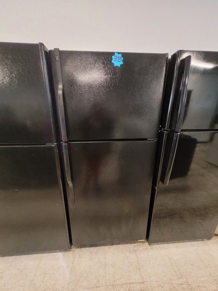 Ge Top Freezer Refrigerator Used Good Condition With 90day's Warranty 