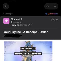 Skyline 2 Day ga 250$ 