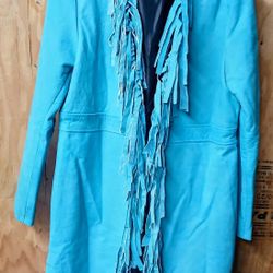 Reba McEntire Leather Fringe 