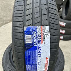Set (4) New Tires 215/50/17 215/50R17