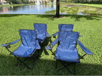 Dicks Sporting Folding Chairs Set of 4 for up to 225lbs
