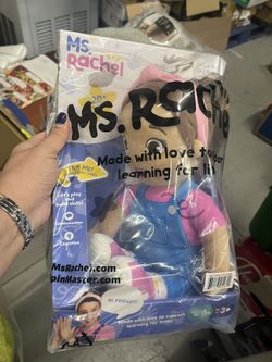 BRAND NEW - 16-Inch Ms. Rachel Official Speak & Sing Plush Doll