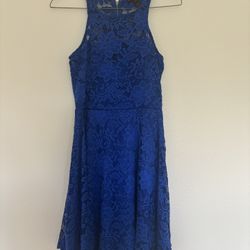 Blue Lace Dress