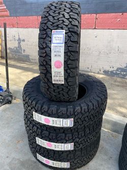 LT285/70/17 BFGOODRICH KO2 4 NEW TIRES INSTALLED ✅ INSTALADAS ✅🔥