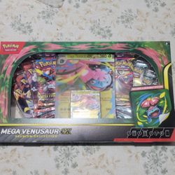 POKEMON MEGA VENUSAUR EX PREMIUM BOX