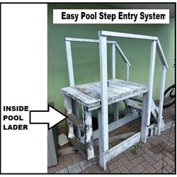 FREE Above the ground pool entry system
