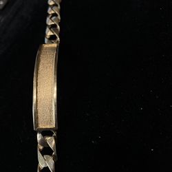 14k gold bracelet #110666-1 MJ